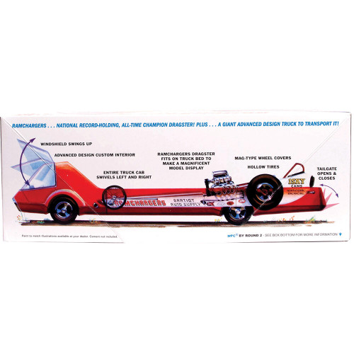 Ramchargers Dragster & Transporter Truck 1:25 Scale Alt Image 3