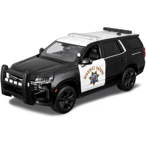 Design Authority 2021 Chevrolet Tahoe - B&W CHP 1:24 Scale Main Image