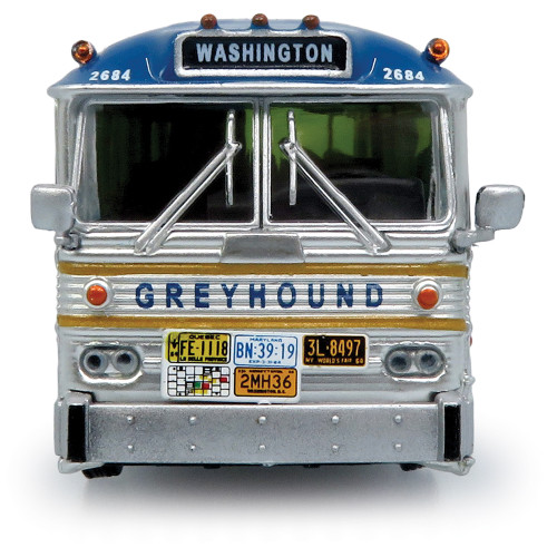 1964 MCI MC-5A Coach: Greyhound Gold Stripe 50th Anniversary Alt Image 3