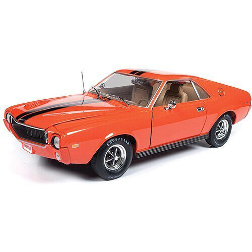 American Muscle - Ertl 1969 AMC AMX Hardtop 118 Scale Diecast Model by American Muscle - Ertl 19186NX American Muscle - Ertl 1969 AMC AMX Hardtop 118 Scale Diecast Model by American Muscle - Ertl 19186NX