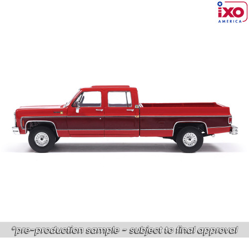 1979 Chevrolet Scottsdale K20 - Carmine Red & Dark Carmine R 1:64 Scale Alt Image 4