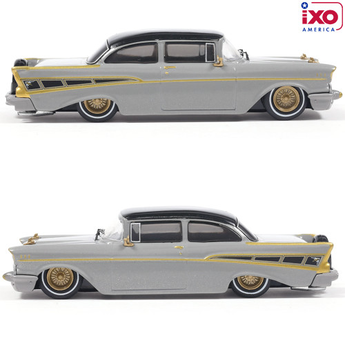 1957 Chevrolet Bel Air - Lowrider - Gray Alt Image 4