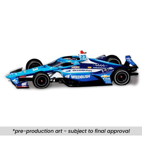 2025 NTT INDYCAR Series - #23 Ryan Hunter-Reay / Dreyer & Reinbold Racing/Cusick Motorsports Wedbush Securities 1:18 Scale Main Image