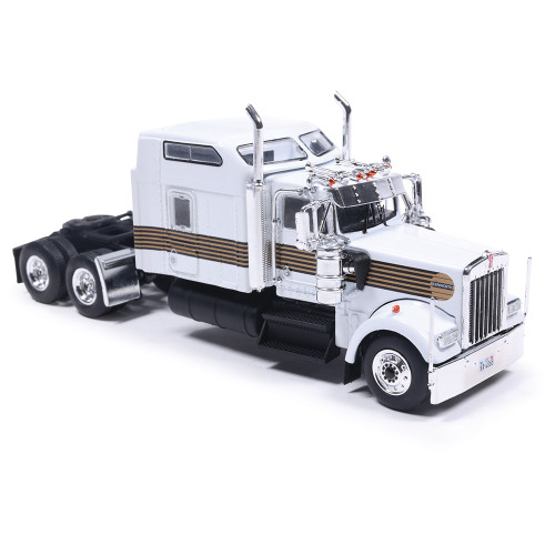 Kenworth W900 - White With Comet 1:64 Scale Alt Image 1