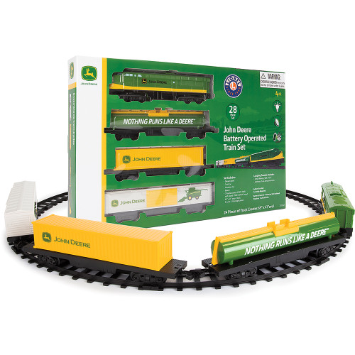 Lionel John Deere Mini Ready to Play Train Set  Main Image