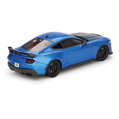2024 Ford Mustang Dark Horse Grabber Blue 1:43 Scale Alt Image 1