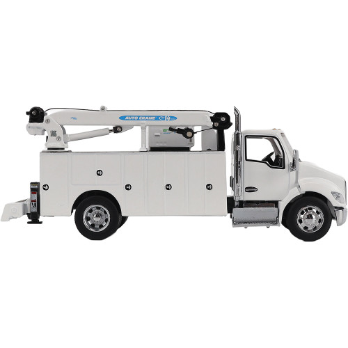 Kenworth T380 Auto-Crane Titan85-Body HC14-Crane Work Truck with Miller EnPak - White 1:50 Scale Alt Image 4