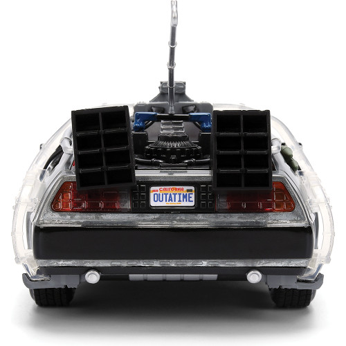 Back to the Future 40th Anniversary DeLorean Time Machine w/Doc Brown's Truck Alt Image 5