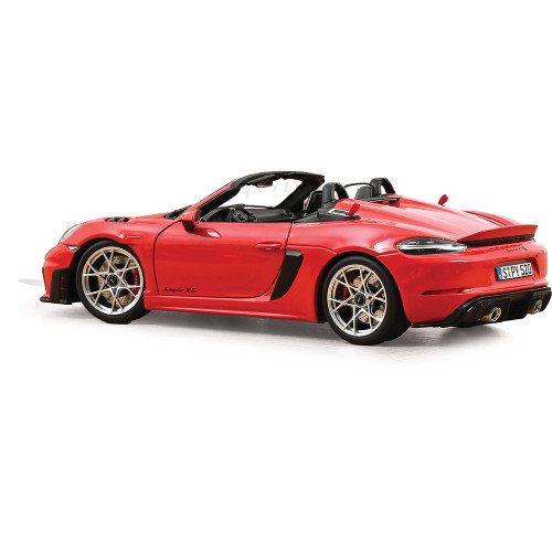 2023 Porsche 718 Spyder RS - Guards Red 1:18 Scale Main Image
