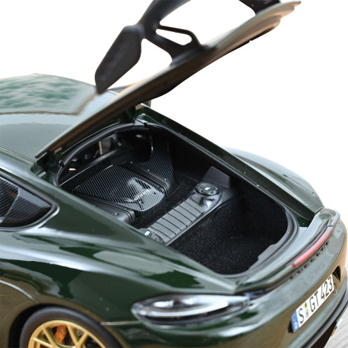 2023 Porsche Cayman GT4 RS w/Weissach Pack - Green 1:18 Scale Alt Image 6