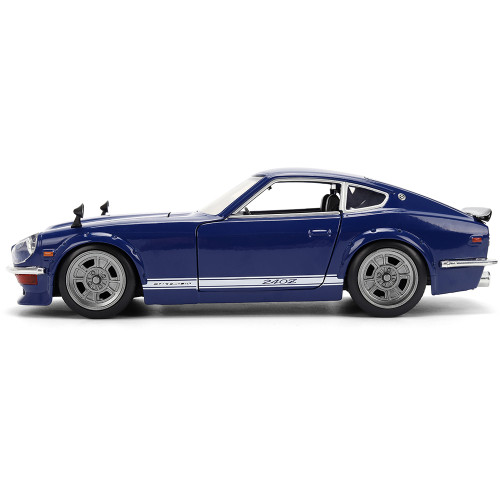 1972 Datsun 240Z - Blue JDM 1:24 Scale Diecast Model by Jada Toys