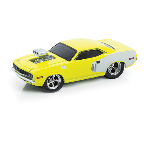 1971 Plymouth Cuda 440 - Yellow 1:64 Scale Main Image