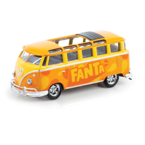 1960 VW Double Cab Truck with 1960 VW 15-Window Bus - Fanta Alt Image 4