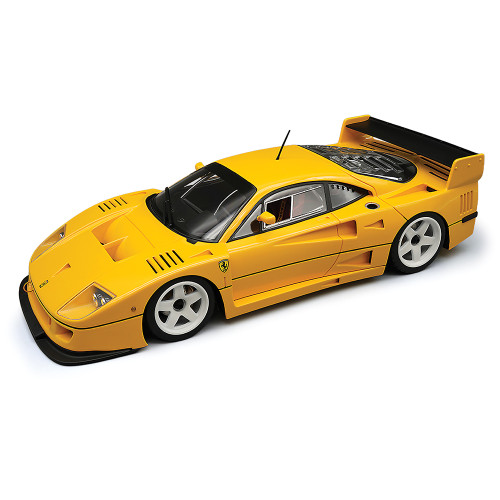 1996 Ferrari F40 LM Press Car - Red with White wheels 1:18 Scale