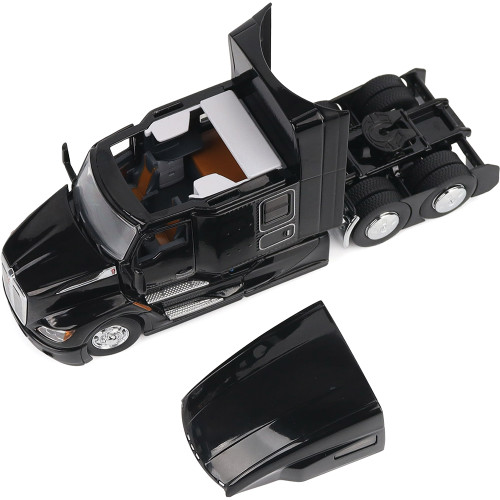 Kenworth T680 76in High Roof Sleeper Cab Tandem Tractor - Black Alt Image 5
