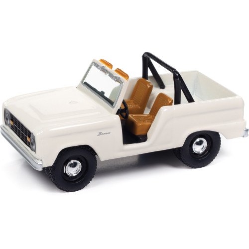 1967 Ford Bronco - Wimbledon White 1:64 Scale Main Image