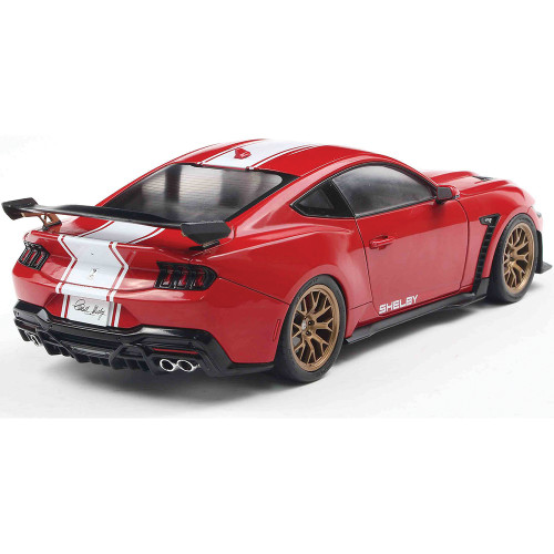 2025 Shelby Mustang Super Snake - Race Red 1:18 Scale Alt Image 5