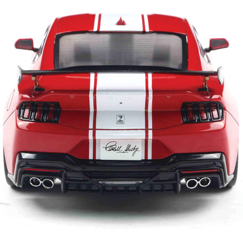 2025 Shelby Mustang Super Snake - Race Red 1:18 Scale Alt Image 6