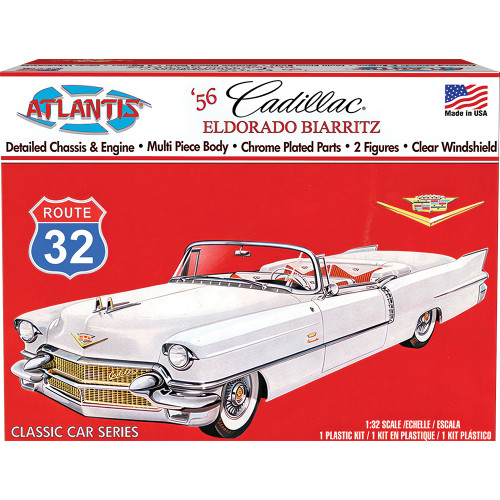 1956 Cadillac Eldorado Biarritz - Model Kit 1:32 Scale Main Image 1956 Cadillac Eldorado Biarritz - Model Kit 1:32 Scale Main Image