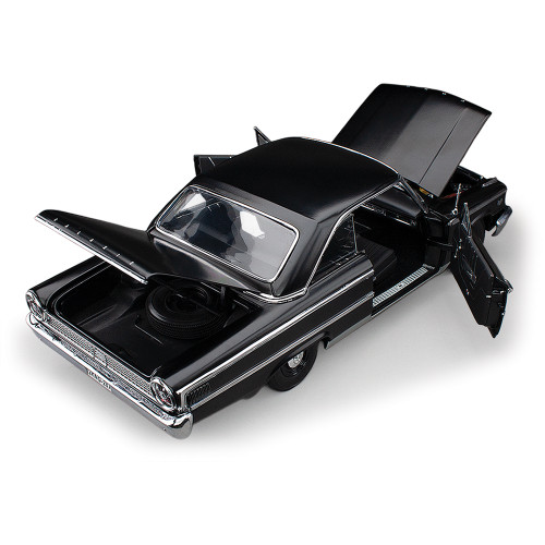 1963 Ford Galaxie 500 XL Hardtop - Semi-gloss Black (Fast 5 ) 1:18 Scale Alt Image 1