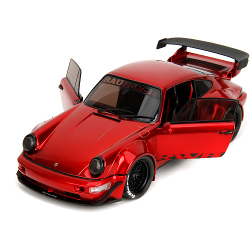 Porsche RWB - Pink Slips Candy Red 1:18 Scale Diecast Model by