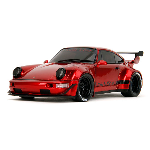Porsche RWB - Pink Slips Candy Red 1:18 Scale Main Image