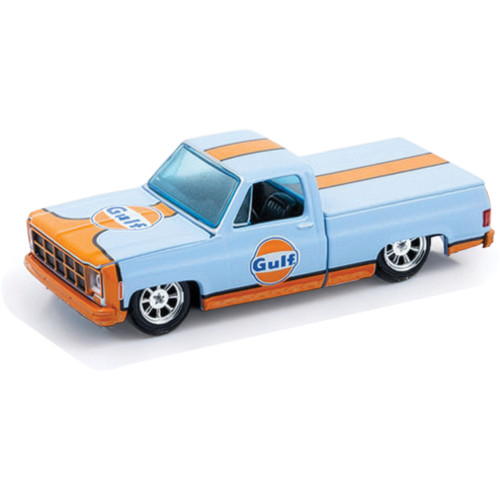 1979 GMC Sierra Classic 15 Custom GULF - Blue - MiJo Exclusives 1:64 Scale Main Image