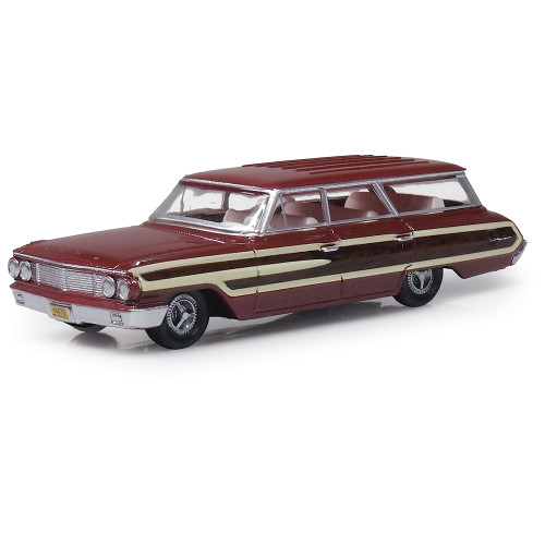 1964 Ford Country Squire - Vintage Burgundy 1:87 Scale Main Image