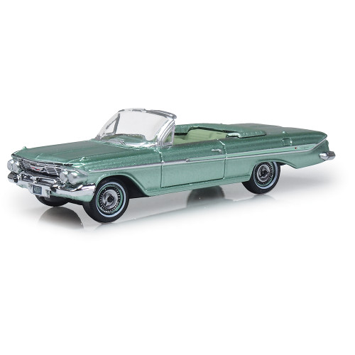 1961 Chevrolet Impala Convertible - Arbor Green 1:87 Scale Main Image
