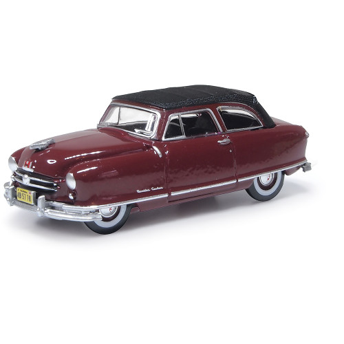 Nash Rambler Custom Landau Convertible - Sunset Maroon (Closed) 1:87 Scale Main Image