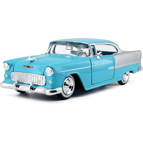 1955 Chevy Bel Air - Blue 1:24 Scale Main Image