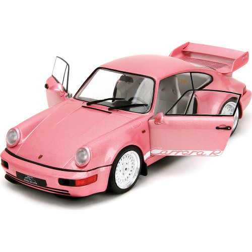Porsche 911 Carrera RS (964) - Pink 1:18 Scale Alt Image 1
