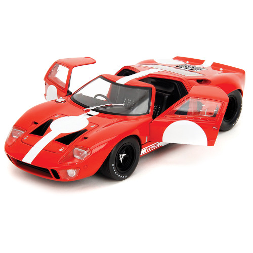 1968 Ford GT40 Mk1 - Red 1:18 Scale Alt Image 1