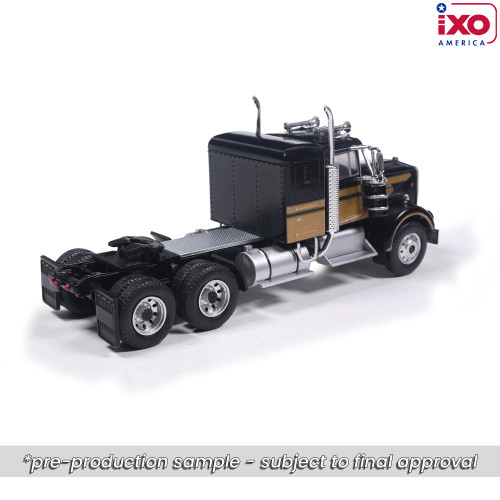 1976 Kenworth W900 - Black With Western Trailer 1:64 Scale Alt Image 7