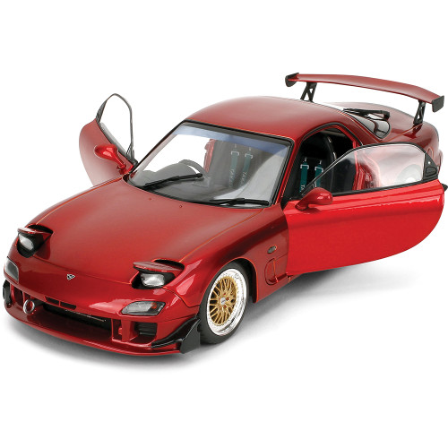 Mazda RX-7 FD - Candy Red 1:18 Scale Diecast Model by Pink Slips