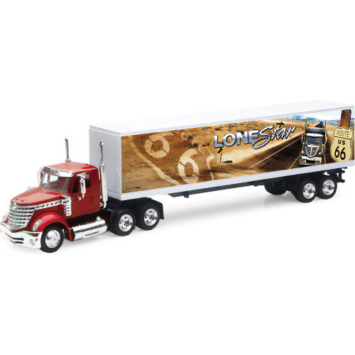 International Lonestar Route 66 Tractor Trailer 1:43 Scale Main Image