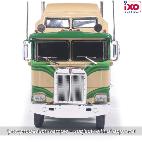 1976 Kenworth K100 Aerodyne - Tan And Green 1:64 Scale Alt Image 2