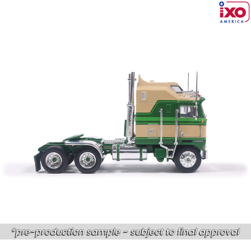 1976 Kenworth K100 Aerodyne - Tan And Green 1:64 Scale Alt Image 3