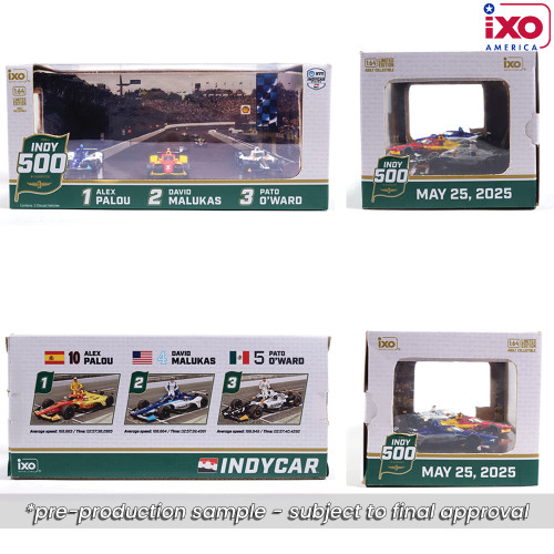 2025 Indianapolis 500 Victory Row Collector's 3 Car Set Alt Image 8
