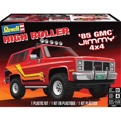 1985 GMC Jimmy 4X4 High Roller - Plastic Model Kit 1:25 Scale Main Image