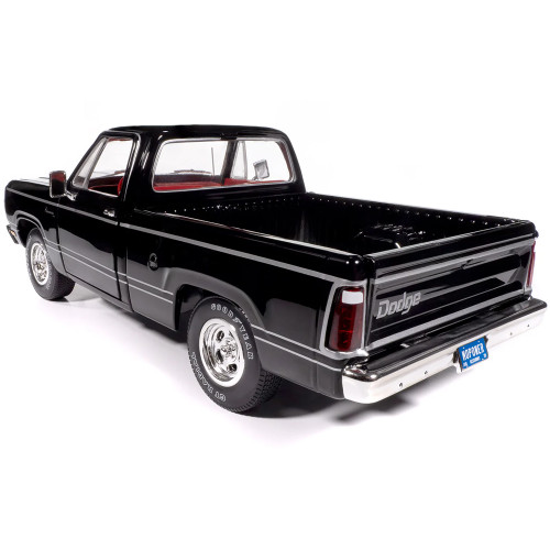 1979 Dodge SWB Sweptline Pickup Adventurer - Black 1:18 Scale Alt Image 2
