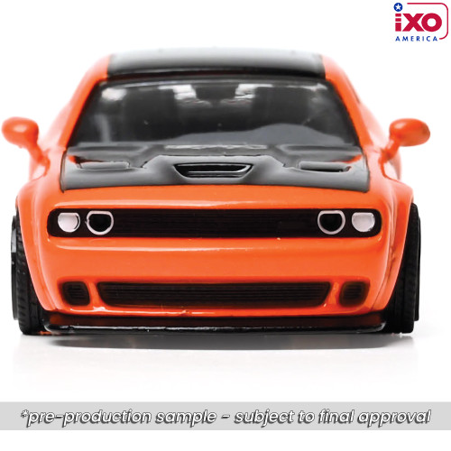 2019 Dodge Challenger SRT Hellcat - Go Mango 1:64 Scale Alt Image 5