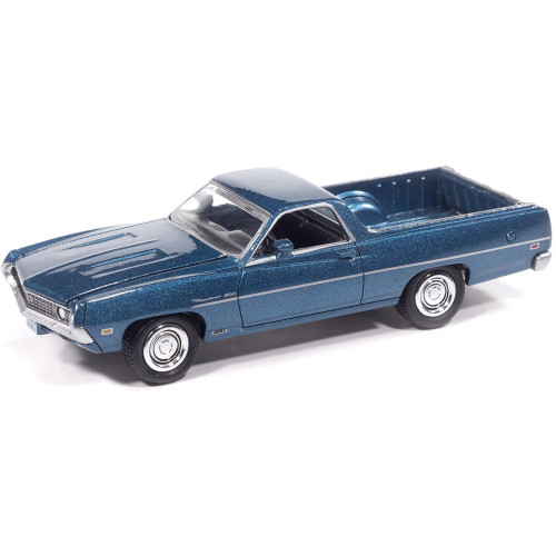 1970 Ford Ranchero 500 - Acapulco Blue 1:64 Scale Main Image