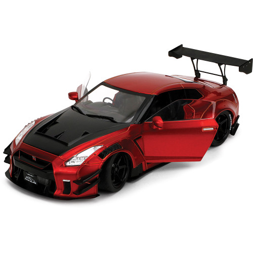 Nissan GT-R (R35) - LIBERTY WALK Red 1:18 Scale Diecast Model by