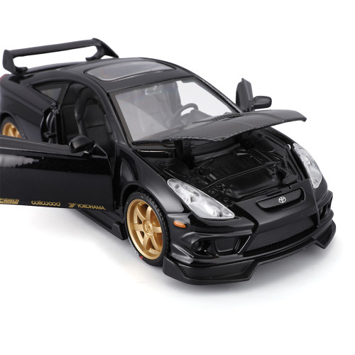2004 Toyota Celica GT-S - Tokyo Mods Black 1:24 Scale Alt Image 5
