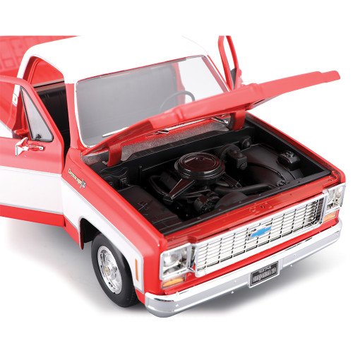 1974 Chevrolet C10 Cheyenne Super - Red/White Alt Image 6