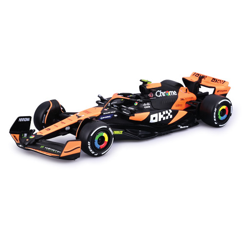 2024 McLaren F1 Semi Truck w/ MCL38 - Norris #4 1:43 Scale Alt Image 1