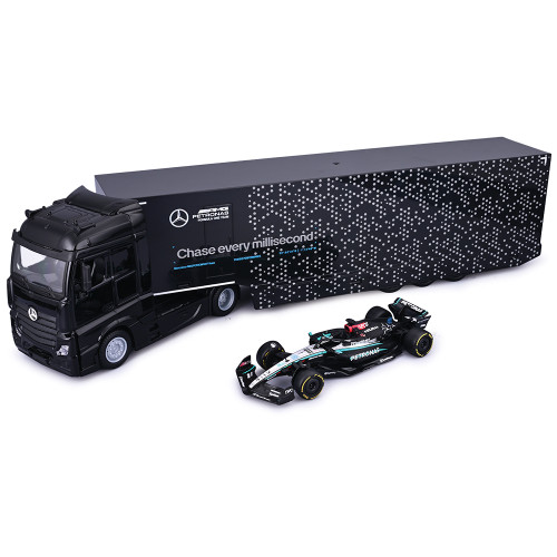 2024 Mercedes F1 Semi Truck w/W15 - Russell #63 1:43 Scale Main Image