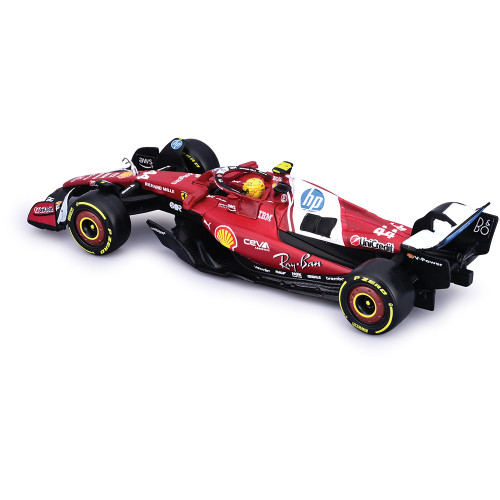 2025 Ferrari F1 Season Car w/ helmet - #44 Hamilton Alt Image 2