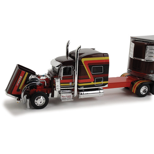 Peterbilt Model 389 Hurricane Express 70" Mid-Roof Sleeper & 53' Utility Trailer with Reefer Alt Image 3